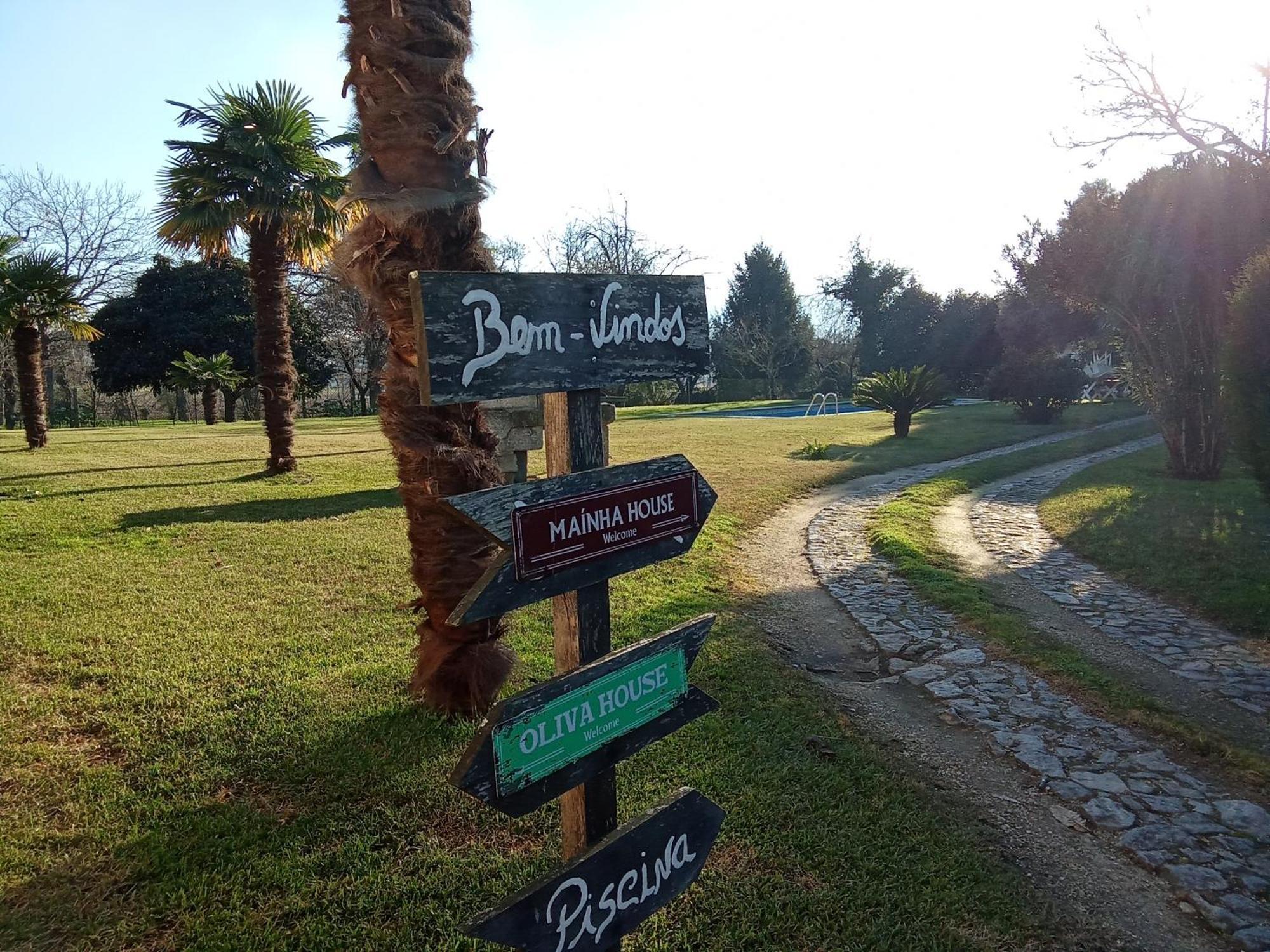 Quinta da Maínha Solar ALojamento local com piscina privada em Braga Exterior foto